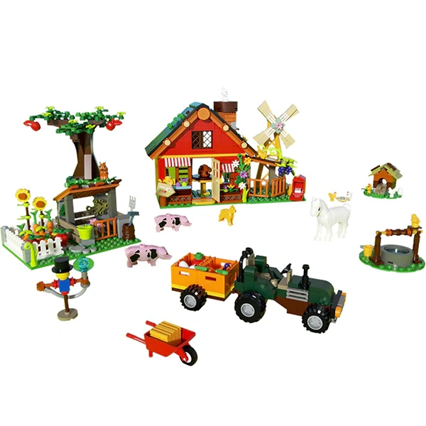 GoBricks MOC F-A0637 Farm