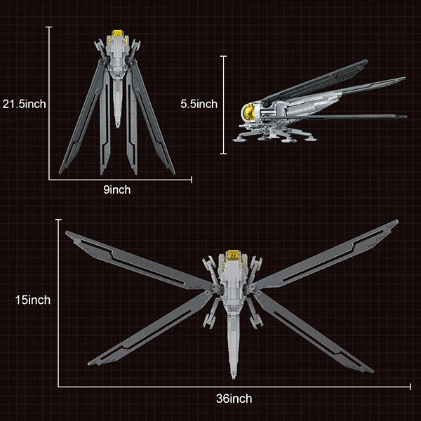 MOC F-C9865 Ornithopter