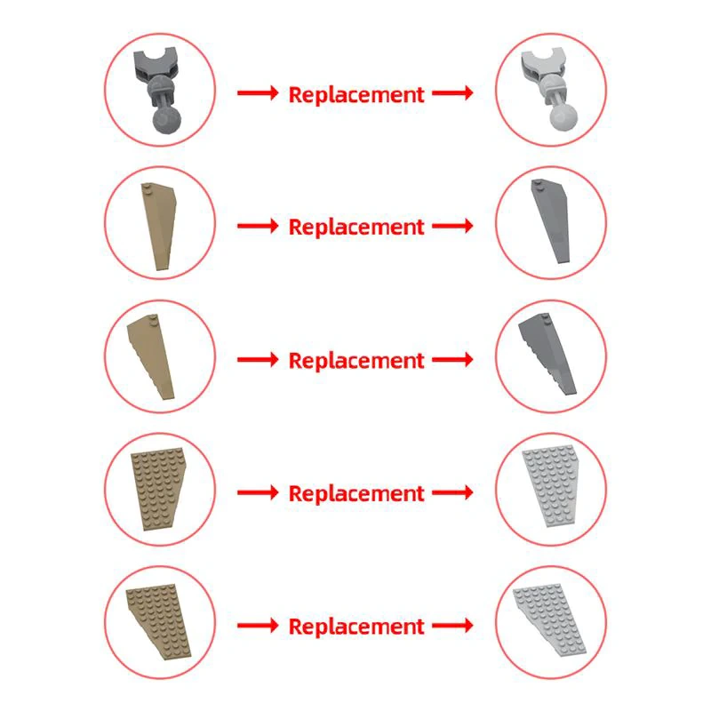 GoBricks MOC 188706 King Ghidorah