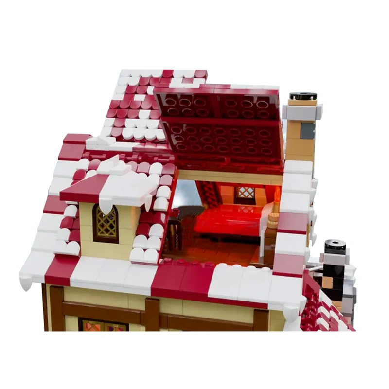 GoBricks MOC 187924 The Tavern Under The Snow