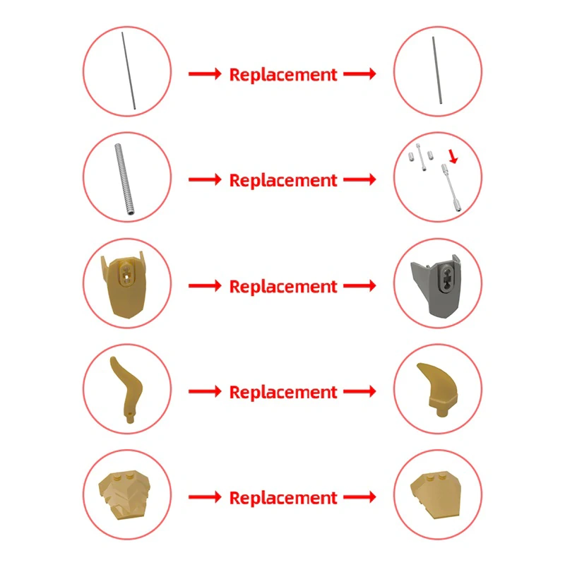 GoBricks MOC 188706 King Ghidorah