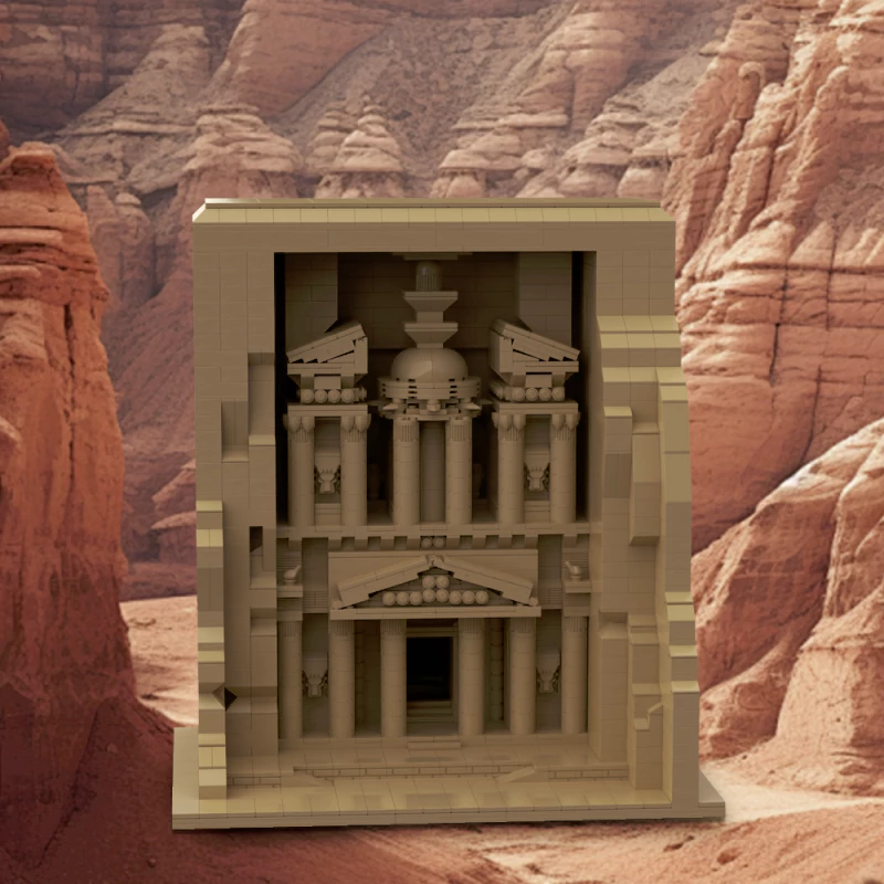 GoBricks MOC 186243 Indiana Jones Petra