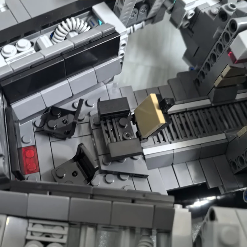 The interior captain's cab of the Constrictor II Playable Interdictor Cruiser.