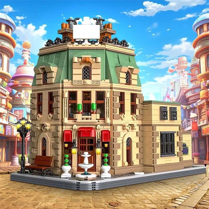 GoBricks MOC 160521 Ratatouille Gusteau's Restaurant