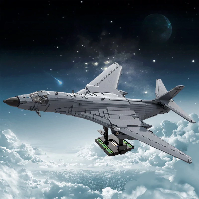 GoBricks MOC A1215 Rockwell B-1 Lancer