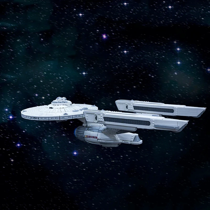 GoBricks MOC A1321 Star Trek USS Enterprise