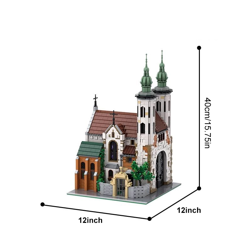 Studio MOC 124447 Andrew's Church Europe Warehouse Express