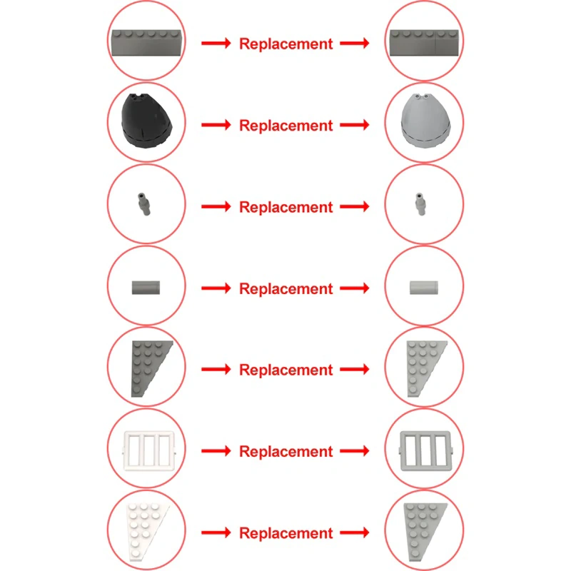 GoBricks MOC A1215 Rockwell B-1 Lancer