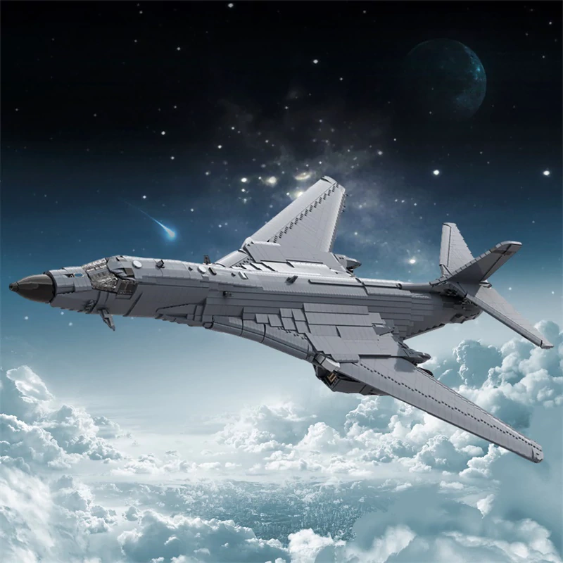 GoBricks MOC A1215 Rockwell B-1 Lancer