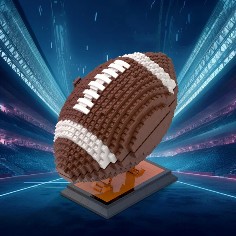 GoBricks MOC A1555 Rugby Super Bowl