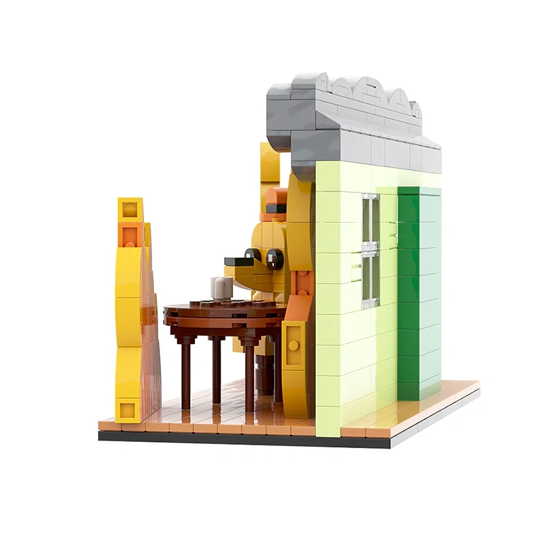 GoBricks MOC This Is Fine Dog