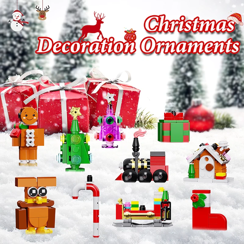 MOC F-C9993 Advent Calendars Ornaments