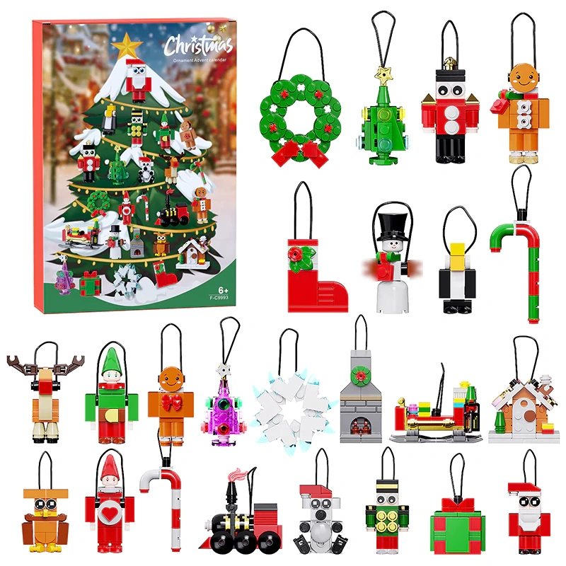MOC F-C9993 Advent Calendars Ornaments