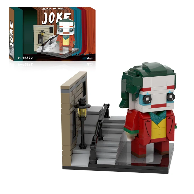GoBricks MOC F-A0672 Joker 2 Staircase Joker