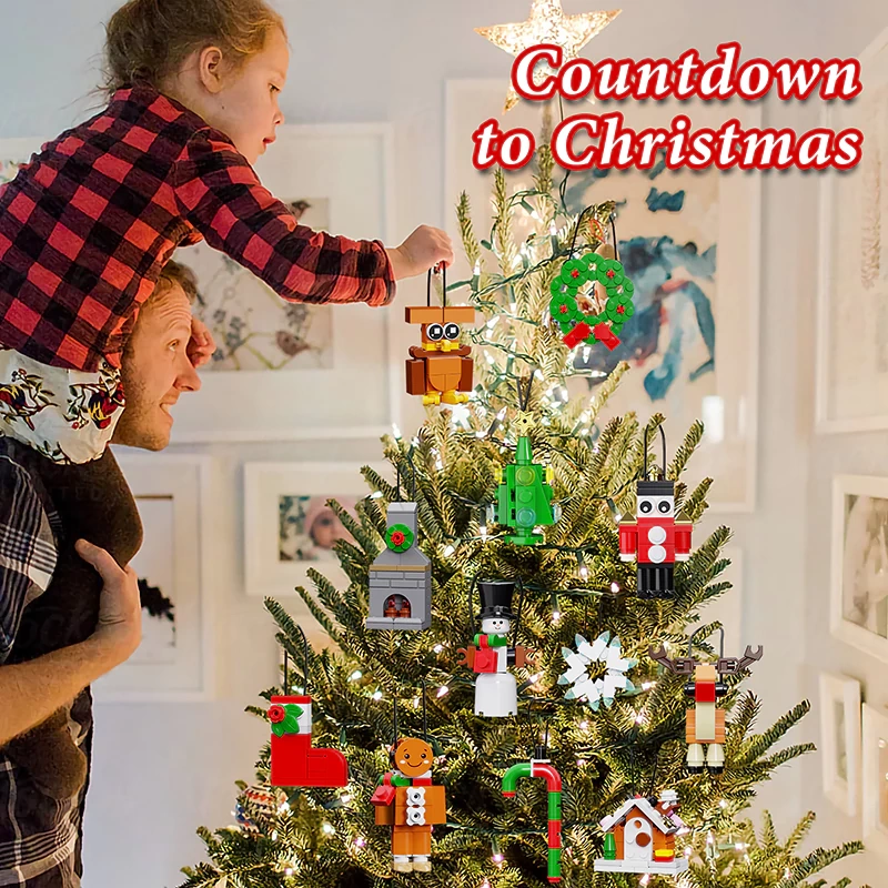 MOC F-C9993 Advent Calendars Ornaments