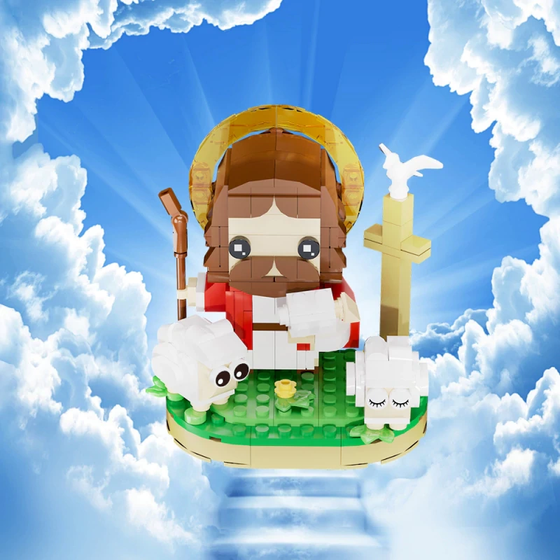 GoBricks MOC F-A0681 Shepherd Jesus