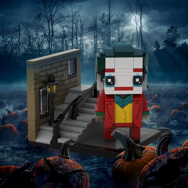 GoBricks MOC F-A0672 Joker 2 Staircase Joker
