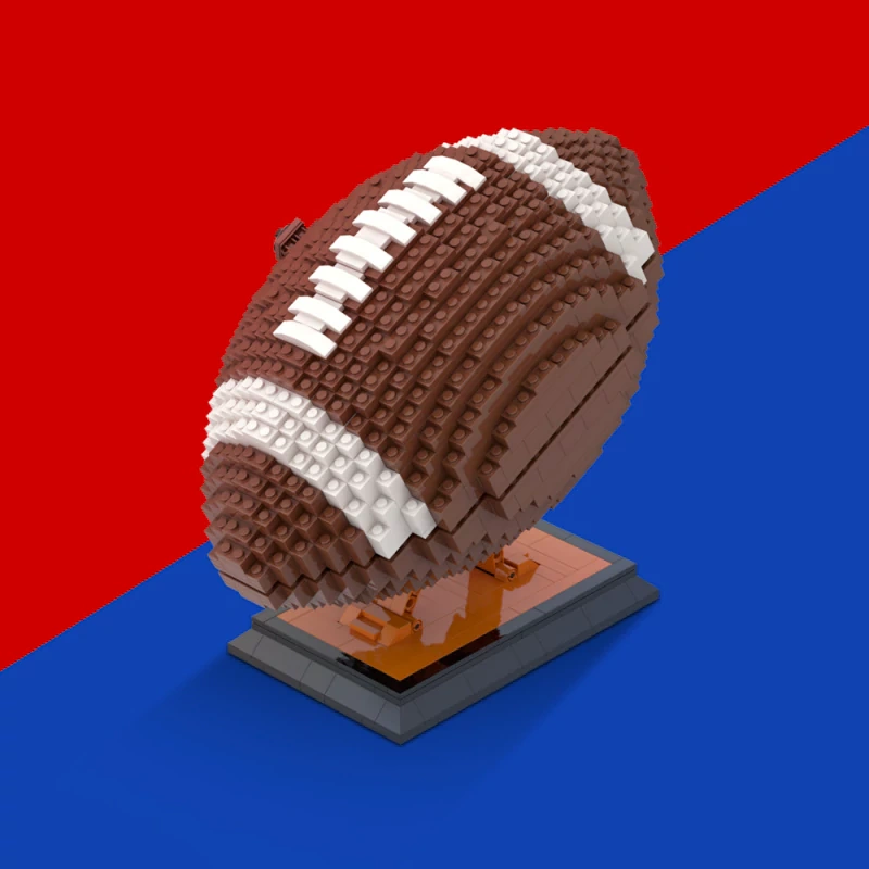GoBricks MOC A1555 Rugby Super Bowl