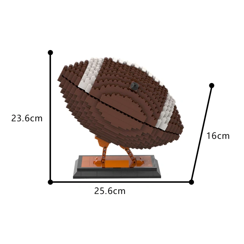 GoBricks MOC A1555 Rugby Super Bowl