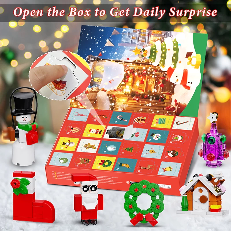 MOC F-C9993 Advent Calendars Ornaments