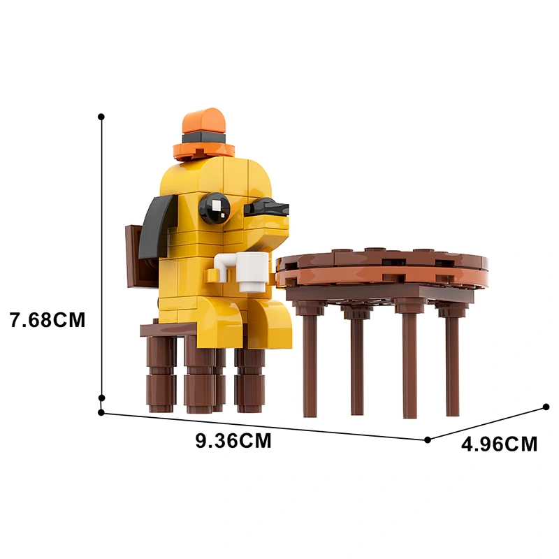 GoBricks MOC This Is Fine Dog