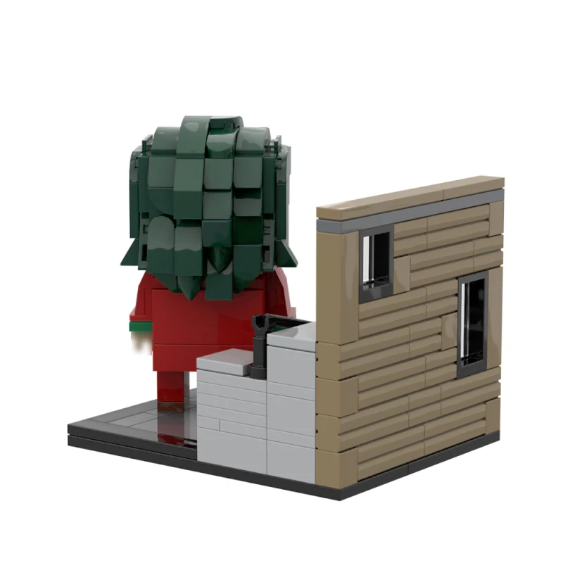 GoBricks MOC F-A0672 Joker 2 Staircase Joker