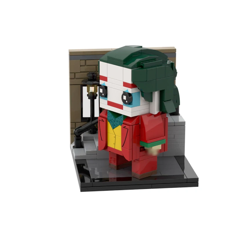 GoBricks MOC F-A0672 Joker 2 Staircase Joker