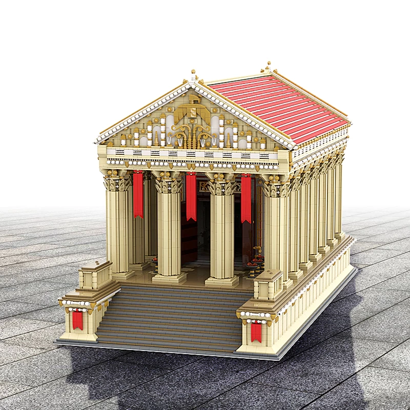 GoBricks MOC A1191 Ancient Roman Temple
