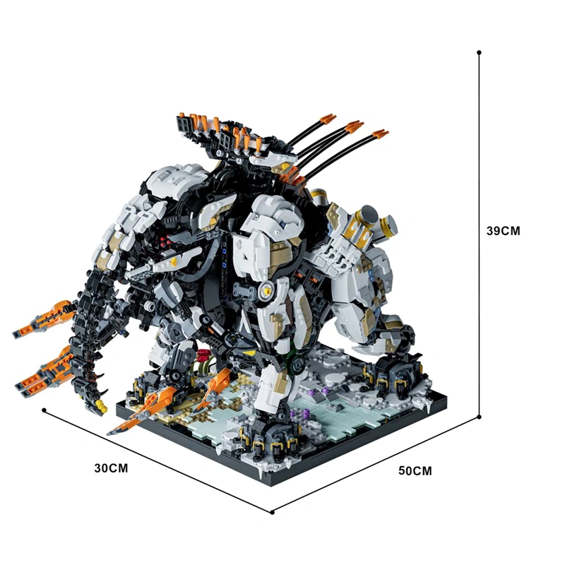 GoBricks MOC A1129 Earthshaker Of The Horizon