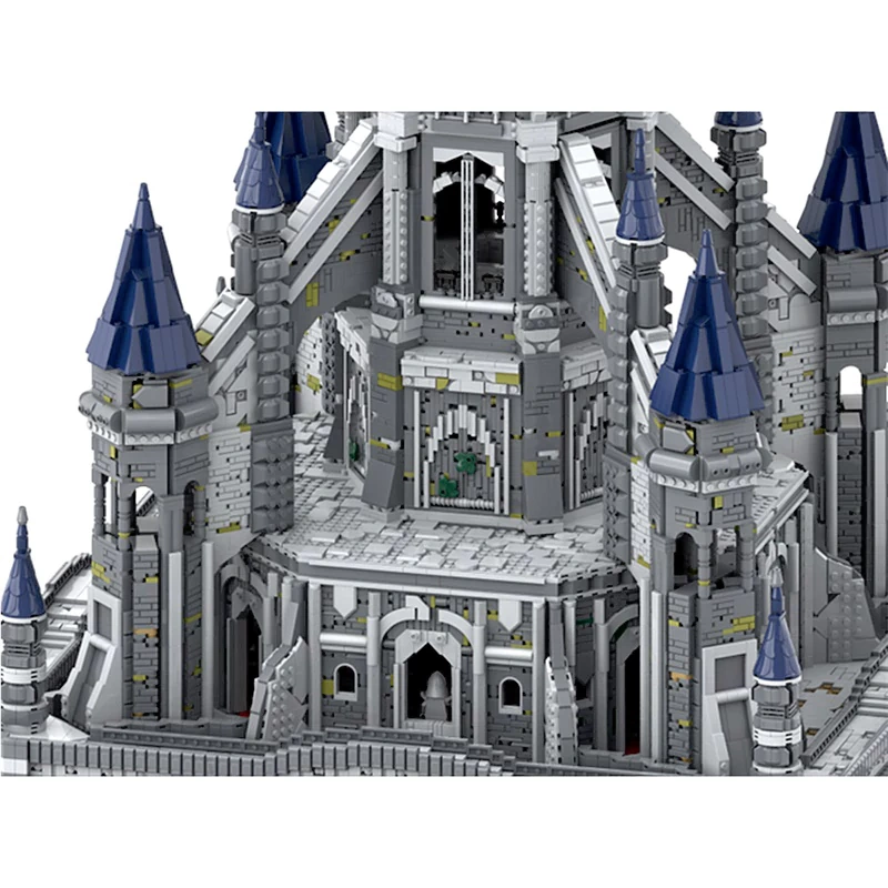 GoBricks MOC 161243 Hyrule Castle The Legend Of Zelda Tears Of The Kingdom