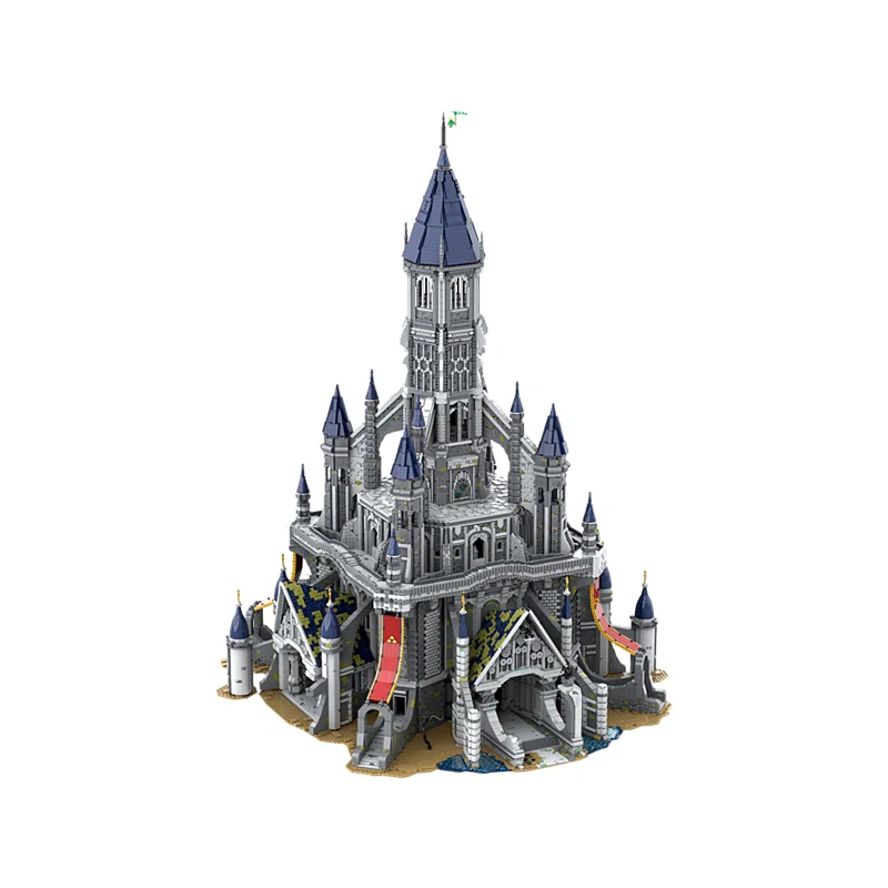 GoBricks MOC 161243 Hyrule Castle The Legend Of Zelda Tears Of The Kingdom