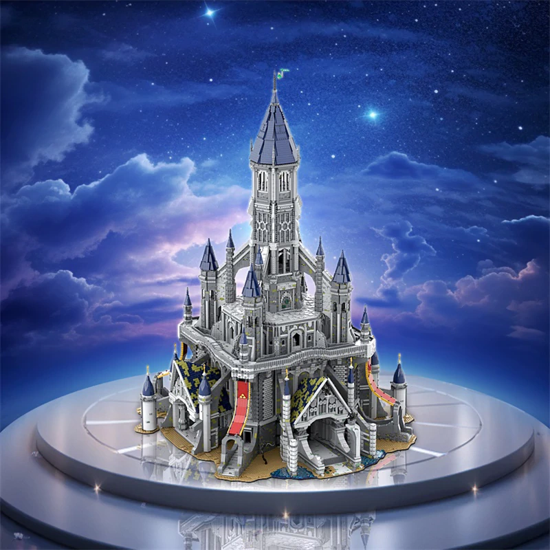 GoBricks MOC 161243 Hyrule Castle The Legend Of Zelda Tears Of The Kingdom