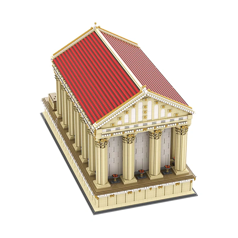 GoBricks MOC A1191 Ancient Roman Temple