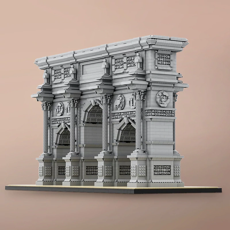 GoBricks MOC A0897 Arc de Triomphe