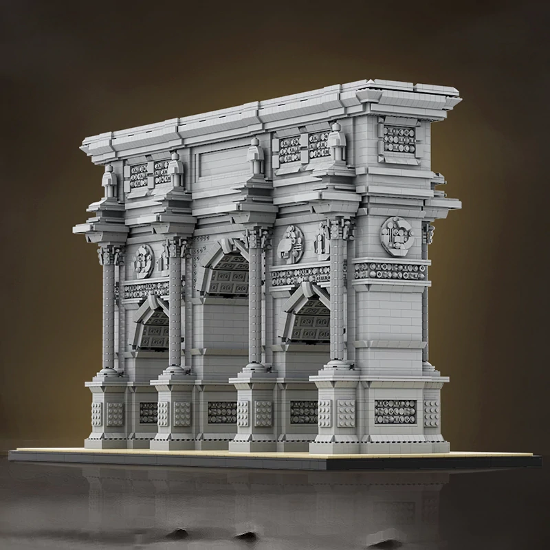 GoBricks MOC A0897 Arc de Triomphe