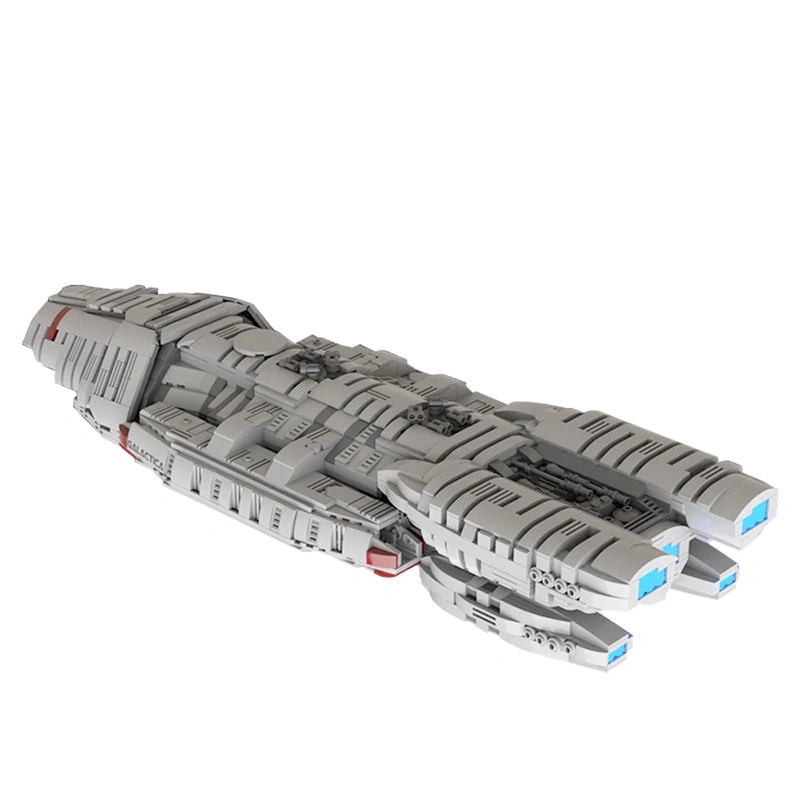 GoBricks MOC 57856 Battlestar Galactica UCS Scale