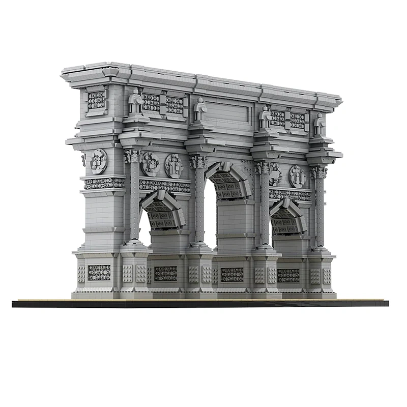 GoBricks MOC A0897 Arc de Triomphe