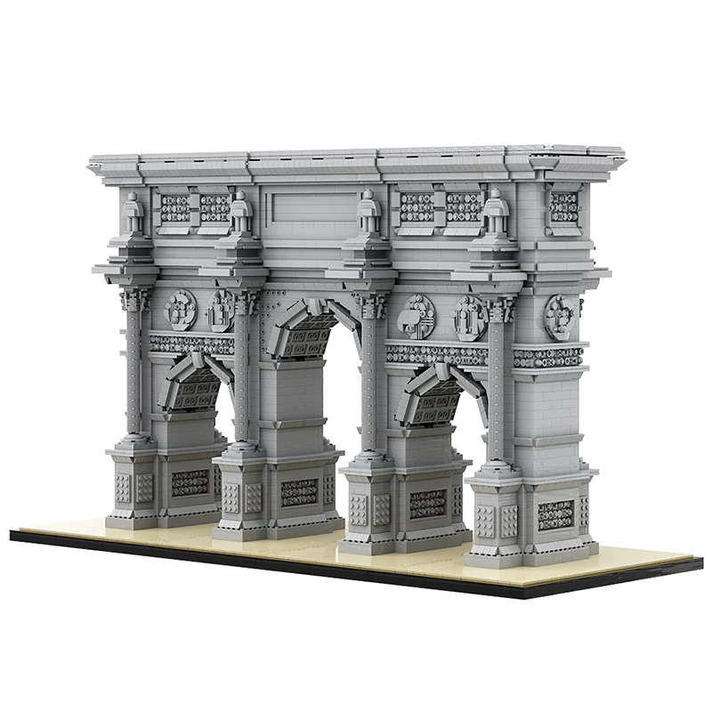 GoBricks MOC A0897 Arc de Triomphe