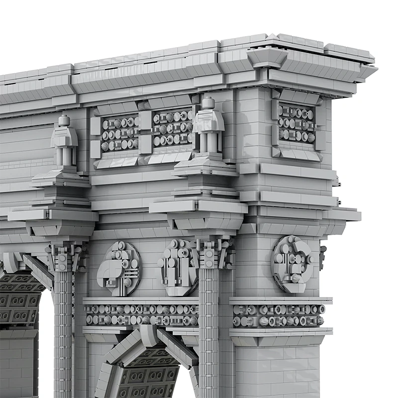 GoBricks MOC A0897 Arc de Triomphe