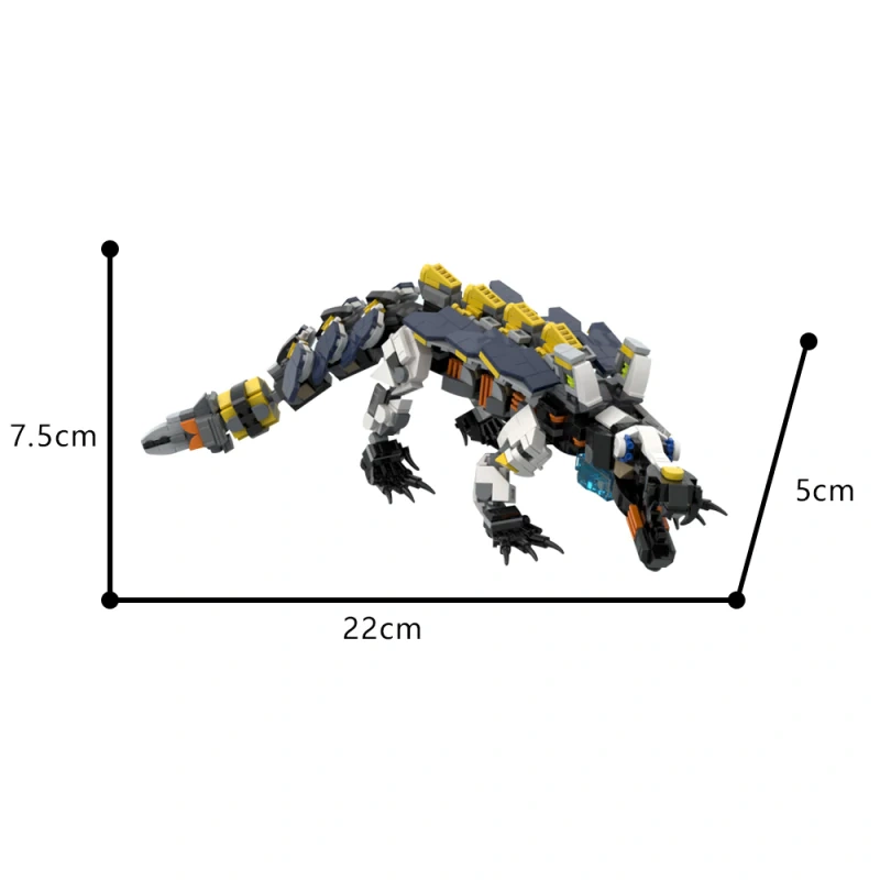 GoBricks MOC 193042 Horizon Zero Snapmaw