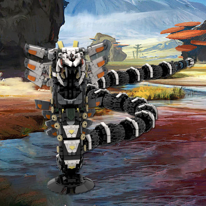 GoBricks MOC A1519 Horizon  Slitherfang