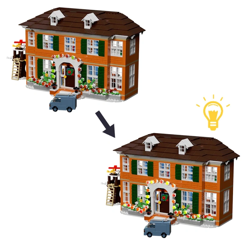 GoBricks MOC F-A0673 Home Alone Kevin's House