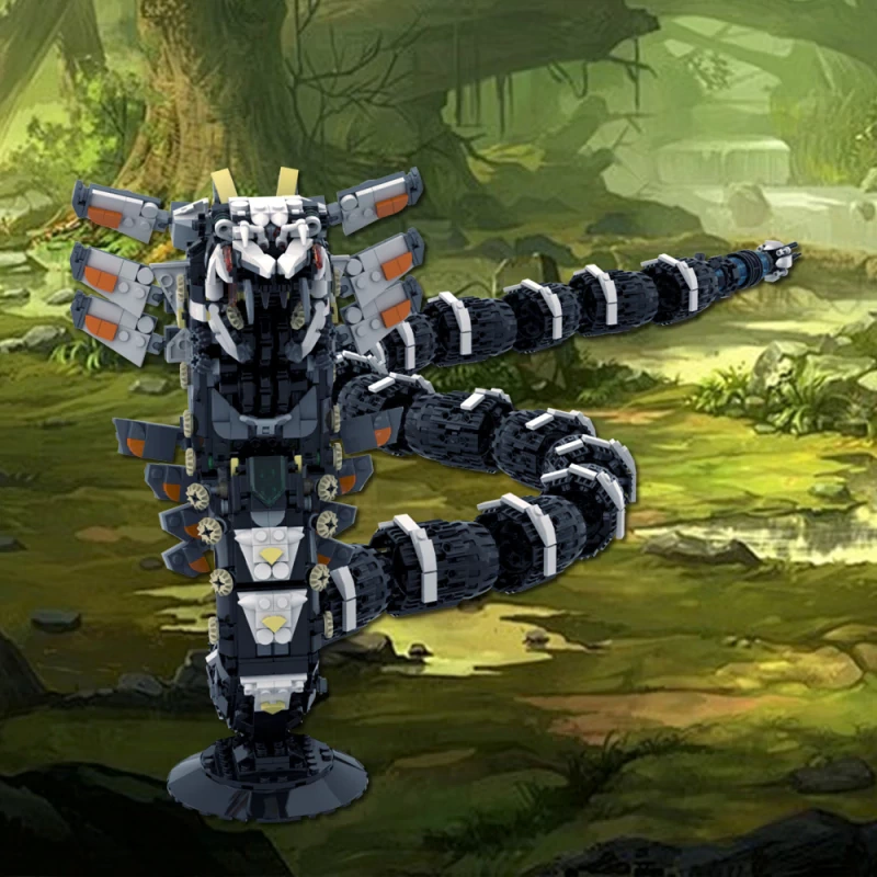 GoBricks MOC A1519 Horizon  Slitherfang