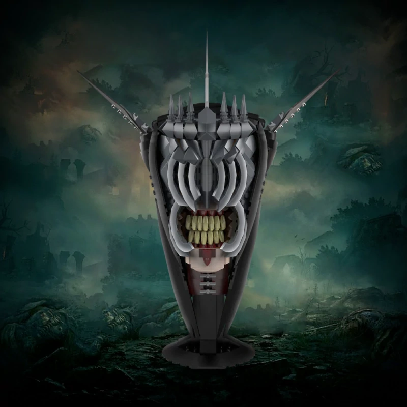 GoBricks MOC F-A0686 The Lord Of The Rings Mouth Of Sauron