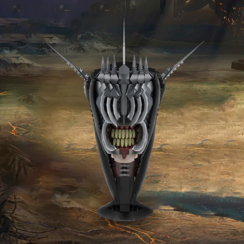 GoBricks MOC F-A0686 The Lord Of The Rings Mouth Of Sauron