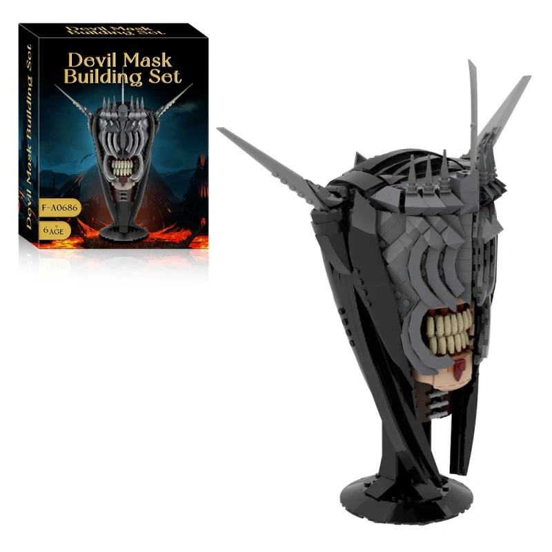 GoBricks MOC F-A0686 The Lord Of The Rings Mouth Of Sauron