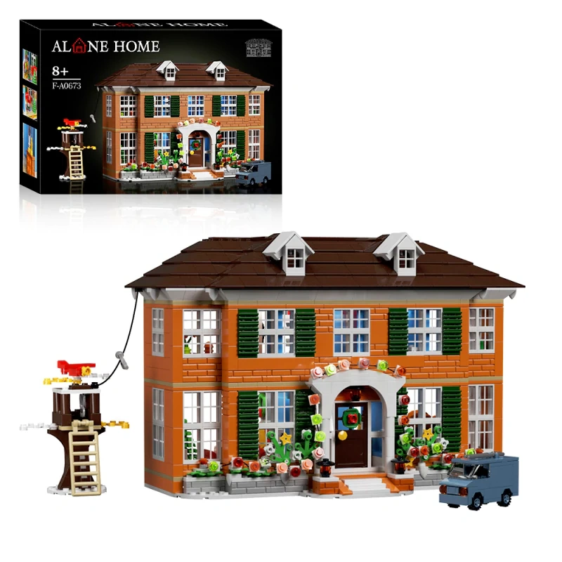 GoBricks MOC F-A0673 Home Alone Kevin's House