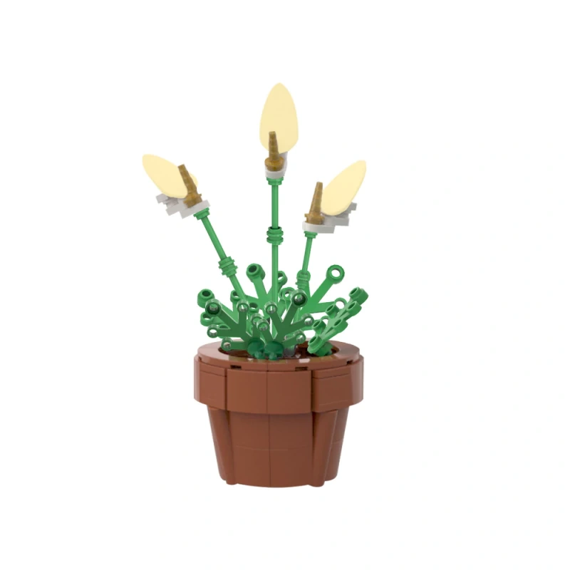 GoBricks MOC 177947 Peace Lily