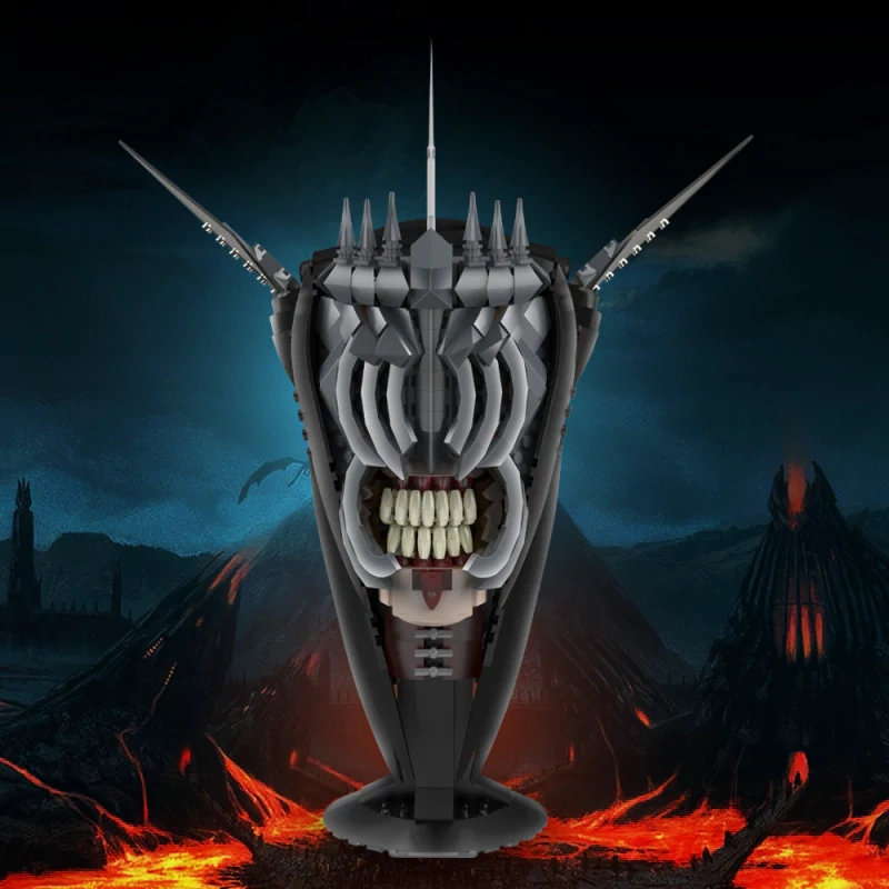 GoBricks MOC F-A0686 The Lord Of The Rings Mouth Of Sauron
