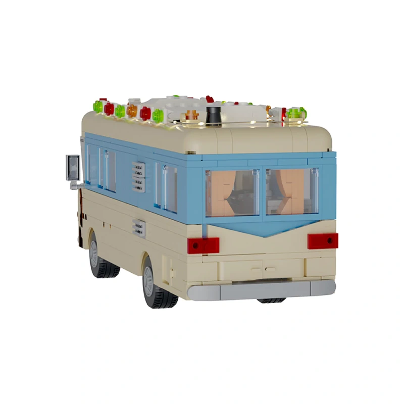 GoBricks MOC F-A0667 Christmas Vacation Eddie’s RV